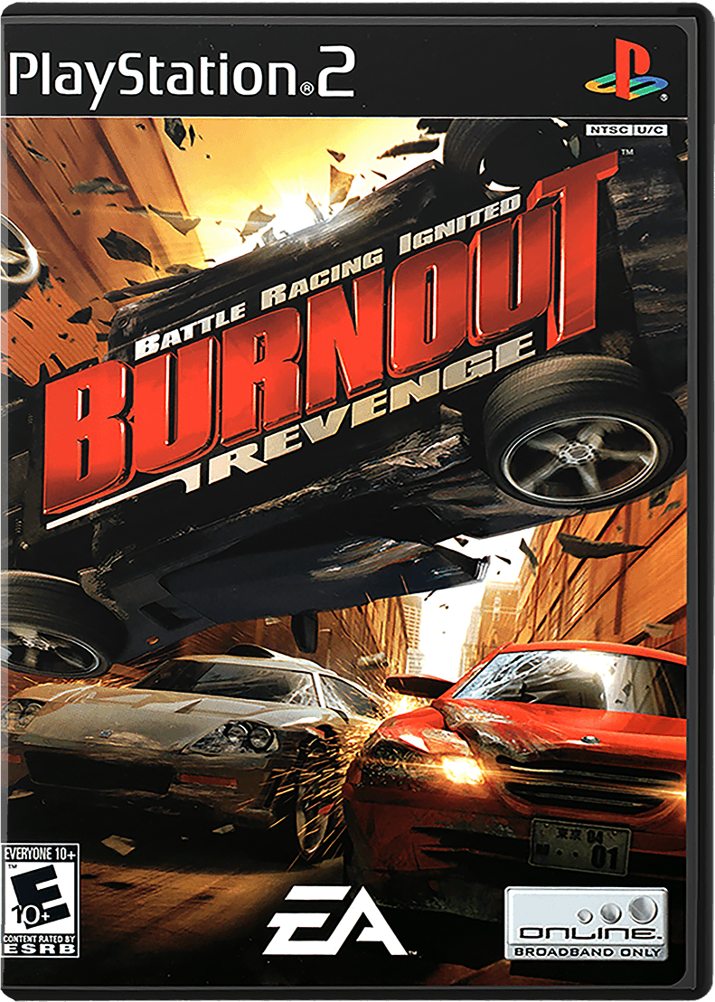 Burnout Revenge box art for Playstation 2